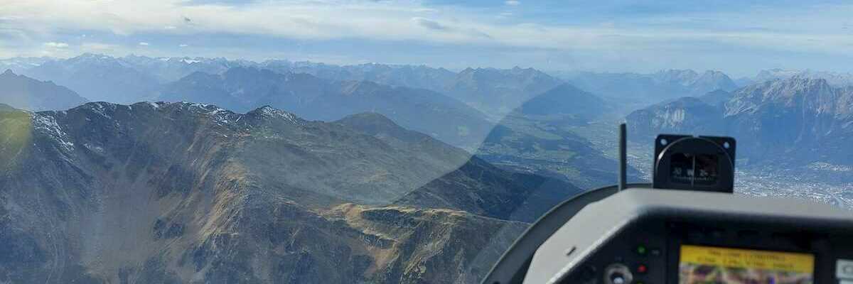 Flugwegposition um 12:33:12: Aufgenommen in der Nähe von Gemeinde Volders, Österreich in 2729 Meter